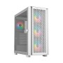 Gabinete Gamer Balam Rush Carbono Twin Mate 7000 - Media Torre - ATX/Micro ATX/Mini ITX - 4x Ventiladores - Panel Lateral - Blanco - BR-938808