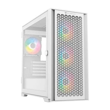Gabinete Gamer Balam Rush Carbono Twin Mate 6000 - Mini Torre - Micro ATX/Mini ITX - 4x Ventiladores - Panel Lateral - Blanco - BR-938822