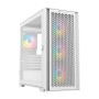 Gabinete Gamer Balam Rush Carbono Twin Mate 6000 - Mini Torre - Micro ATX/Mini ITX - 4x Ventiladores - Panel Lateral - Blanco - BR-938822