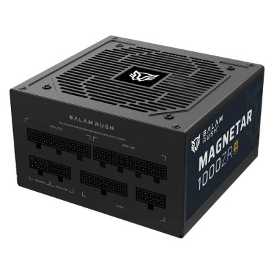 Fuente de Poder Balam Rush Magnetar 1000ZR - 1000W - ATX 3.0 - 24 pin - 6 SATA - 80 PLUS Gold - BR-940306 Fuente de Poder Balam Rush Magnetar 1000ZR - 1000W - ATX 3.0 - 24 pin - 6 SATA - 80 PLUS Gold - BR-940306