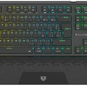 Teclado Gamer Balam Rush Dominate Expert GK979I Inalámbrico RGB Switch Rojo