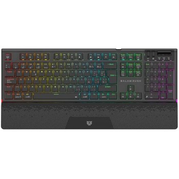 Teclado Gamer Balam Rush Dominate Expert GK979I Inalámbrico RGB Switch Rojo