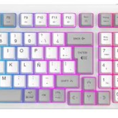 Kit Gamer Balam Rush Squad Conquest Pro KG525 - Teclado - Mouse - Alámbrico - Blanco - BR-940436 Kit Gamer Balam Rush Squad Conquest Pro KG525 - Teclado - Mouse - Alámbrico - Blanco - BR-940436