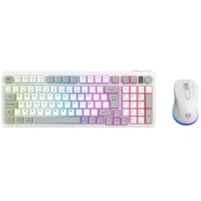 Kit Gamer Balam Rush Squad Conquest Pro KG525 - Teclado - Mouse - Alámbrico - Blanco - BR-940436 Kit Gamer Balam Rush Squad Conquest Pro KG525 - Teclado - Mouse - Alámbrico - Blanco - BR-940436