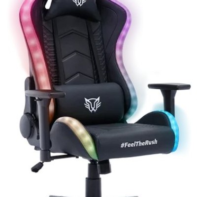 Silla Gamer Balam Rush Lightning Rush V2 - Hasta 150kg - Negro - RGB - BR-940566 Silla Gamer Balam Rush Lightning Rush V2 - Hasta 150kg - Negro - RGB - BR-940566