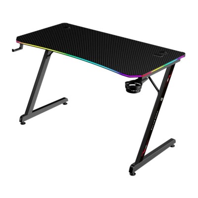 Escritorio Gamer Balam Rush Olympus Spot Glow Pro MRX8000 - 120x60cm - Hasta 100kg - Negro - RGB - BR-941372 Escritorio Gamer Balam Rush Olympus Spot Glow Pro MRX8000 - 120x60cm - Hasta 100kg - Negro - RGB - BR-941372