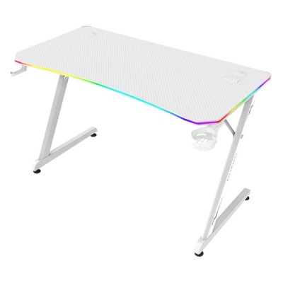 Escritorio Gamer Balam Rush Olympus Spot Glow Pro MRX8000 - 120x60cm - Hasta 100kg - Blanco - RGB - BR-941389 Escritorio Gamer Balam Rush Olympus Spot Glow Pro MRX8000 - 120x60cm - Hasta 100kg - Blanco - RGB - BR-941389