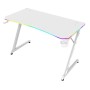 Escritorio Gamer Balam Rush Olympus Spot Glow Pro MRX8000 - 120x60cm - Hasta 100kg - Blanco - RGB - BR-941389