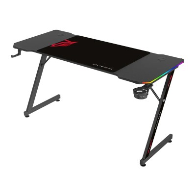 Escritorio Gamer Balam Rush Olympus Spot Glow MRX6000 - 140x60cm - Hasta 100kg - Negro - BR-941396