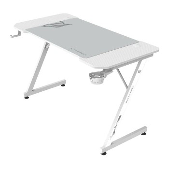 Escritorio Gamer Balam Rush Olympus Spot MRX4000 - 120x60cm - Hasta 100kg - Blanco - BR-941426