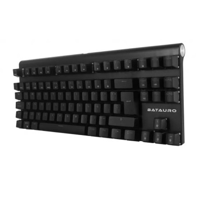 Teclado Gamer Batauro Aubrac - Alámbrico - Español - RGB - Switch Azul - Negro - ABR-400-NBL