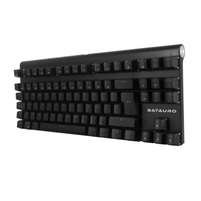 Teclado Gamer Batauro Aubrac - Alámbrico - Español - RGB - Switch Rojo - Negro - ABR-400-NRD