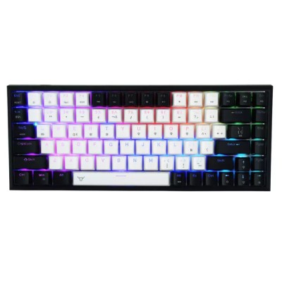 Teclado Gamer Batauro Boskar - Inalámbrico - Español - RGB - Switch Azul - Negro - BKR-300-BL