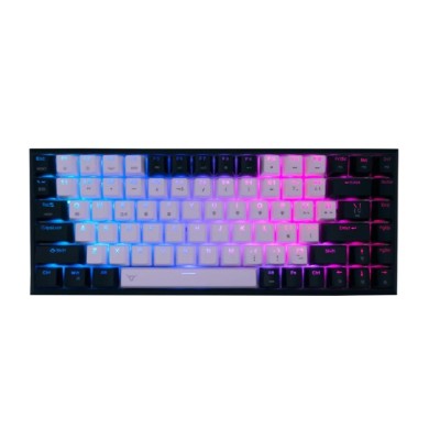 Teclado Gamer Batauro Boskar - Inalámbrico - Español - RGB - Switch Rojo - Negro - BKR-300-RD
