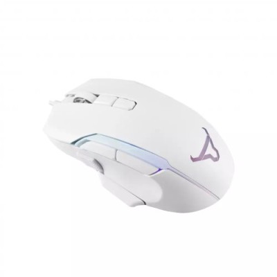 Mouse Gamer Batauro Balancer - Alámbrico - 9 Botones - RGB - Blanco - BLC-400-WH