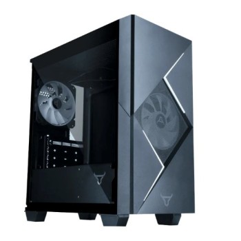 Gabinete Gamer Batauro Enfiniti Mini Torre Micro ATX/ITX con Fuente 450W - ENF-450-B Negro Gabinete Gamer Batauro Enfiniti Mini Torre Micro ATX/ITX con Fuente 450W - ENF-450-B Negro