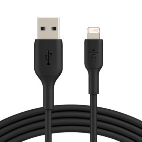 Cable Belkin Boost Charge Lightning a USB-A 2 Metros Negro Modelo CAA001BT2MBK