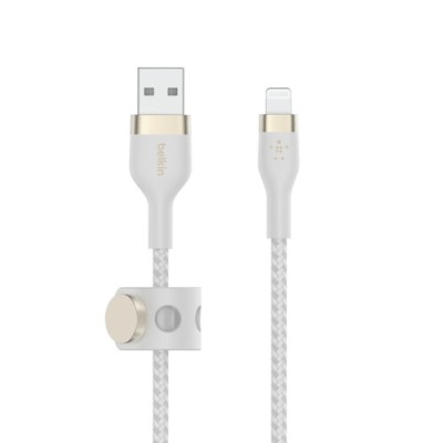 Cable Belkin Boost Charge - USB a Lightning - 1M - Blanco - CAA010BT1MWH
