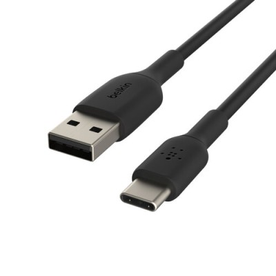 Cable USB Belkin - USB-C - 2m - Negro - CAB001BT2MBK