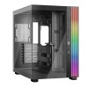 Gabinete Gamer be quiet! LIGHT BASE 600 DX Black - Media Torre - ATX/M-ATX/Mini-ATX - Panel Lateral - Negro - BGW65