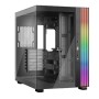 Gabinete Gamer be quiet! LIGHT BASE 600 DX Black - Media Torre - ATX/M-ATX/Mini-ATX - Panel Lateral - Negro - BGW65