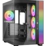 Gabinete Gamer be quiet! LIGHT BASE 600 LX Black - Media Torre - ATX/M-ATX/Mini-ATX - 4 Ventiladores - Panel Lateral - Negro - BGW67