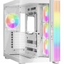 Gabinete Gamer be quiet! LIGHT BASE 600 LX White - Media Torre - ATX/M-ATX/Mini-ATX - 4 Ventiladores - Panel Lateral - Blanco - BGW68