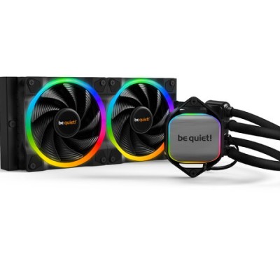 Enfriamiento Líquido be quiet! Pure Loop 2 FX - 2 Ventiladores - 2500 RPM - ARGB - Negro - BW013
