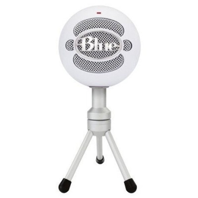 Micrófono Gamer Blue Snowball iCE - Alámbrico - USB - Blanco - 988-000070