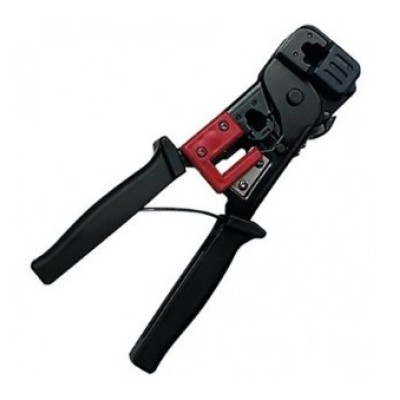 Pinza Crimpeadora BRobotix - RJ-11 - RJ-12 - RJ-45 - Negro - 000376
