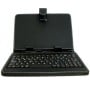 Protector para Tablet BRobotix 001678 - 7" - Tipo Folio - Con Teclado - Vinipiel - Negro - 001678