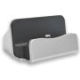 Cargador USB de Pedestal BRobotix 005027 - Micro USB - Plata - 005027