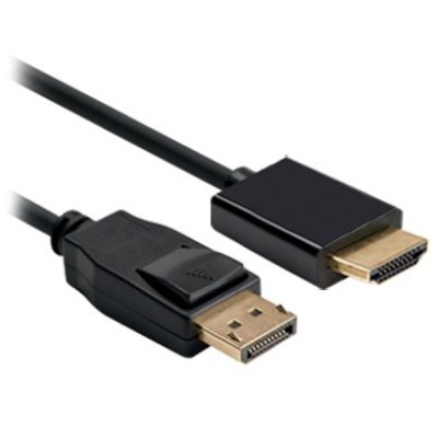 Cable de Video BRobotix 014196 - DisplayPort a HDMI - 1.8 Mts - 014196