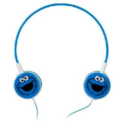 Audífonos BRobotix DJ Travel Come galletas - Alámbricos - 3.5mm - Azul - 027453
