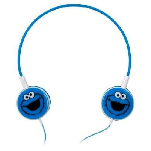 Audífonos BROBOTIX DJ Travel Come Galletas - Alámbricos 3.5mm Azul - Modelo 027453