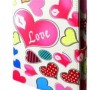 Funda para Tableta BRobotix 102760H - 10" - Universal - Teclado - Pluma - White Hearts - 102760H