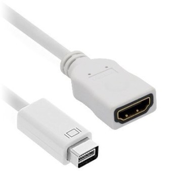 Adaptador BRobotix 104581 - Mini DVI a HDMI - Macho/Hembra - 104581