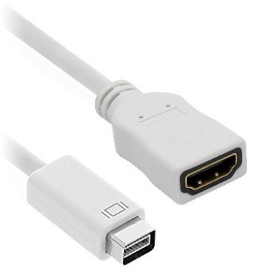 Adaptador BRobotix 104581 - Mini DVI a HDMI - Macho/Hembra - 104581