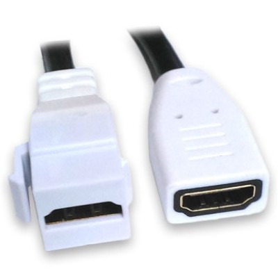 Jack HDMI BRobotix 104691 - HDMI - Blanco - 104691