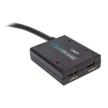 Video Splitter HDMI BRobotix 185949 - 2 Dispositivos a 1 PC - 185949