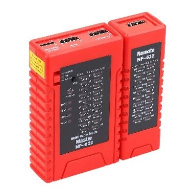Probador de Cables BRobotix 252033 - HDMI Tipo A/C - Rojo - 252033