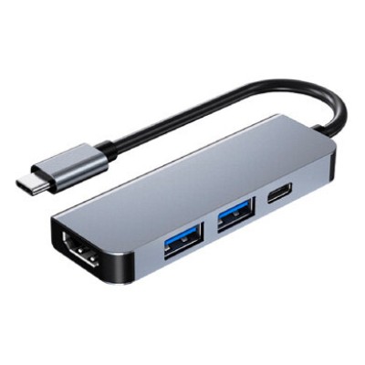 Docking Station BRobotix 6006221 - HDMI/USB - Plata - 6006221