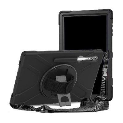 Funda BRobotix 6006689 - 14.6" - 360° - para Galaxy Tab S9 - No Incluye Pluma Stylus - 6006689