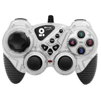 Control BRobotix RumblePad - Alámbrico - Blanco - 751899B