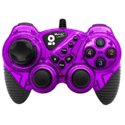 Control BRobotix RumblePad - Alámbrico - Morado - 751899M