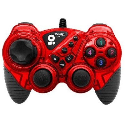 Control BRobotix RumblePad - Alámbrico - Rojo - 751899R