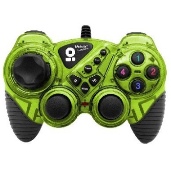 Control BRobotix RumblePad - Alámbrico - Verde - 751899V