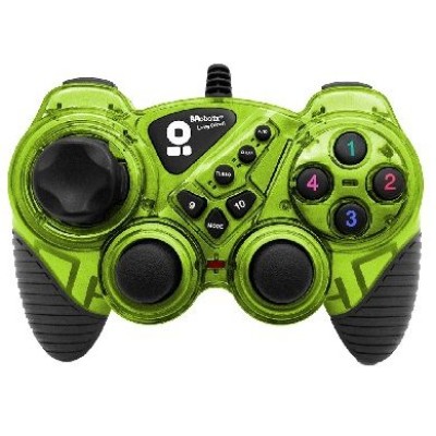 Control BRobotix RumblePad - Alámbrico - Verde - 751899V