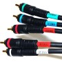 Cable RCA BRobotix 771248 - Para Video y Audio - 1.85m - Negro - 771248
