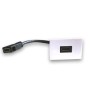 Adaptador HDMI BRobotix 938917 - HDMI - Hembra/hembra - Blanco - 938917